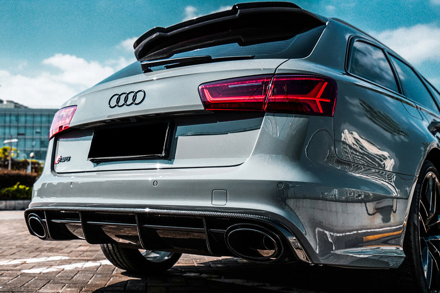 Audi RS6 Avant Carbon Fiber Rear Diffuser 2013-2018