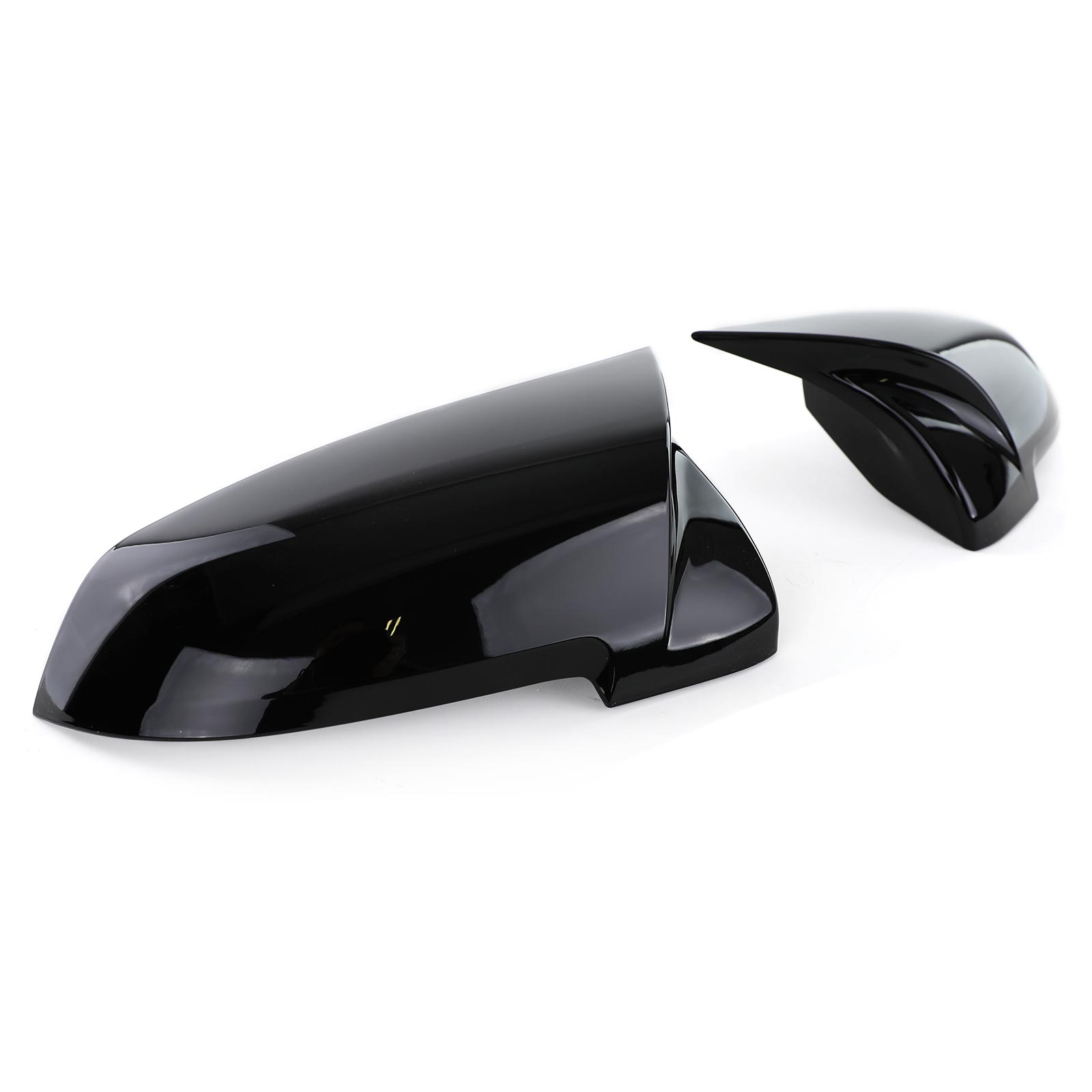 Spiegelkappen BMW 5 Serie F10 F11 F18 Facelift Zwart