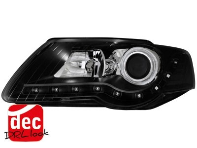 Faros VW Passat 3C Los ojos del Diablo Dayline negro