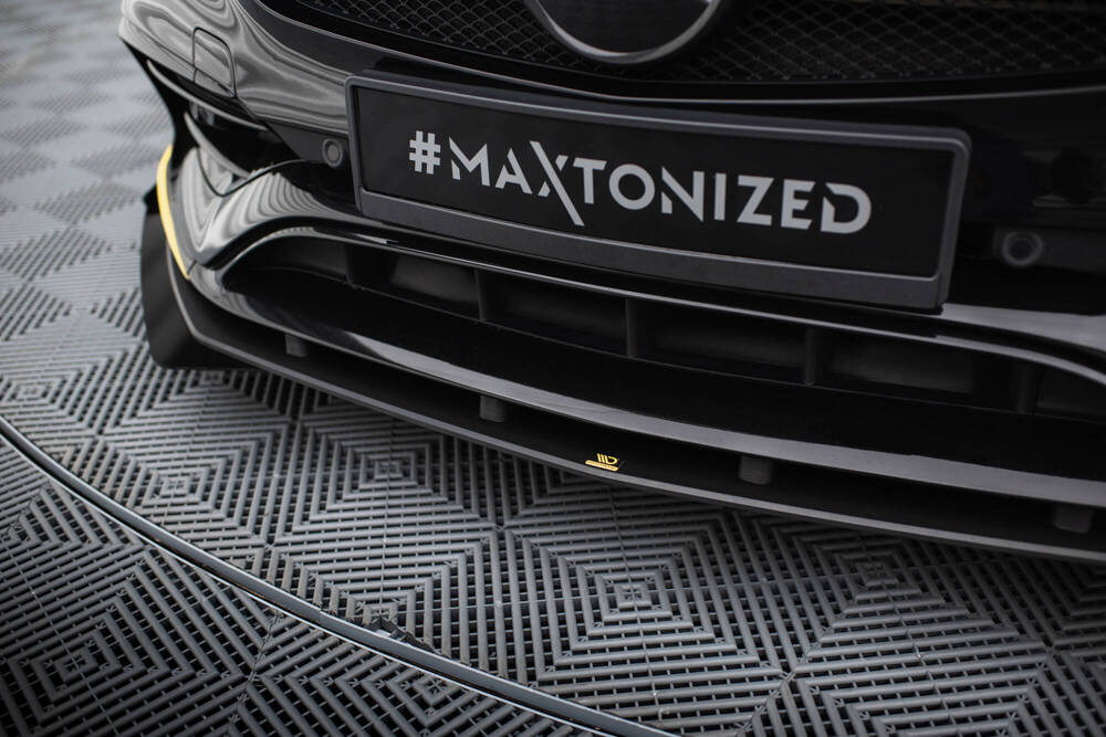 Voorspoiler met Canards Street Pro Mercedes AMG CLA 45 C117 FL Maxton