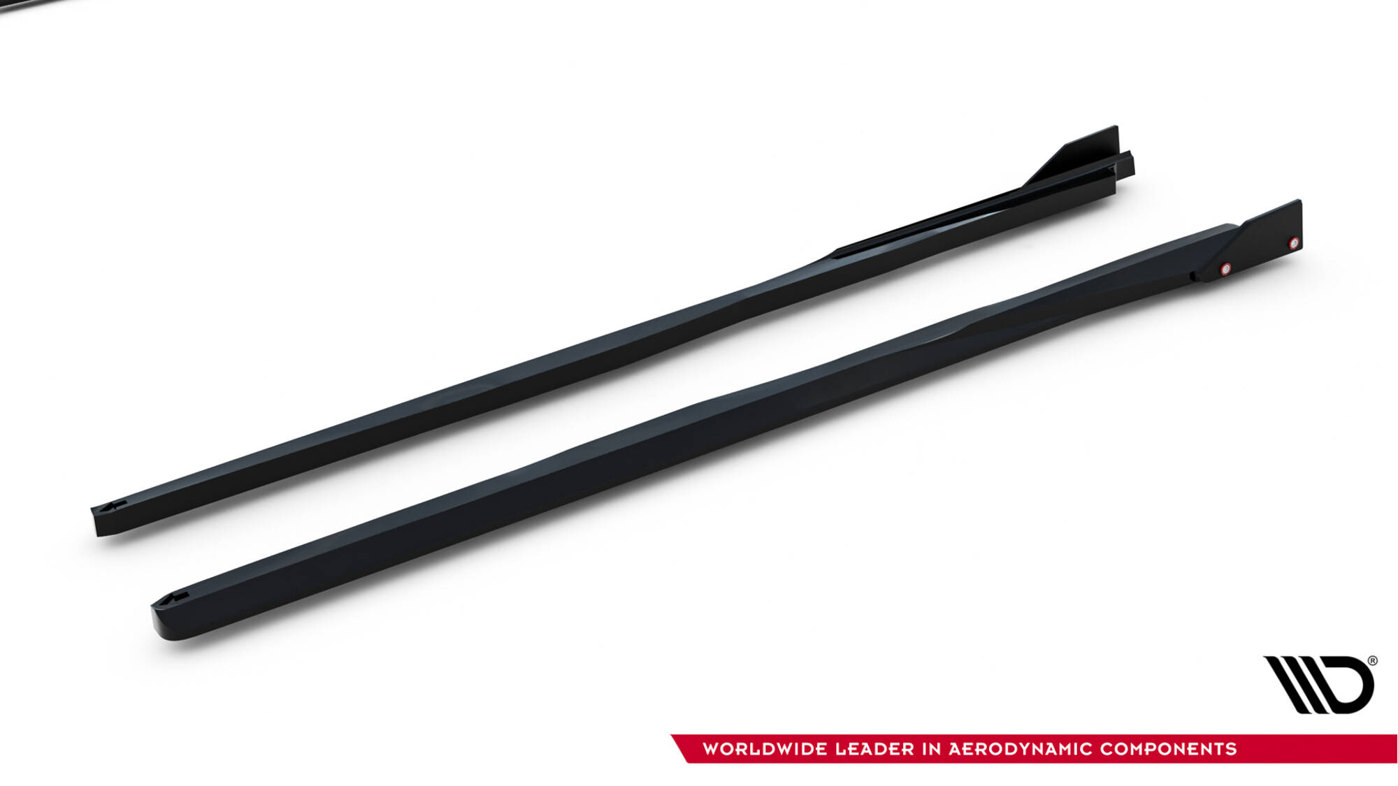 Zijskirts + Flaps Toyota GR Yaris MK4 Facelift Maxton Glanzend zwart