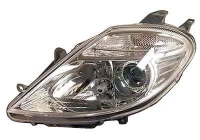 koplamp, Valeo, H7+H7+H1, rechts Citroen C8, 2002 -