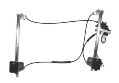 raammechanisme, zonder motor, voorportier, links Mini, 2001-2006