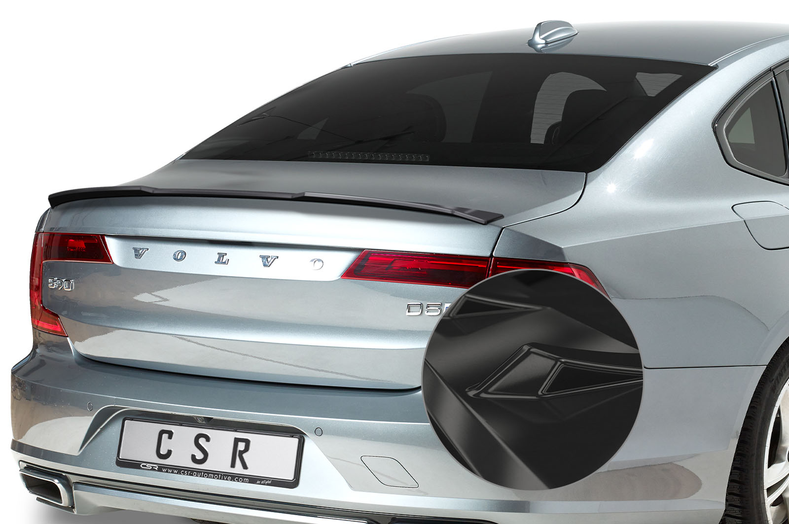 Achterspoiler Volvo S90 glans zwart – CSR Automotive (2016–)