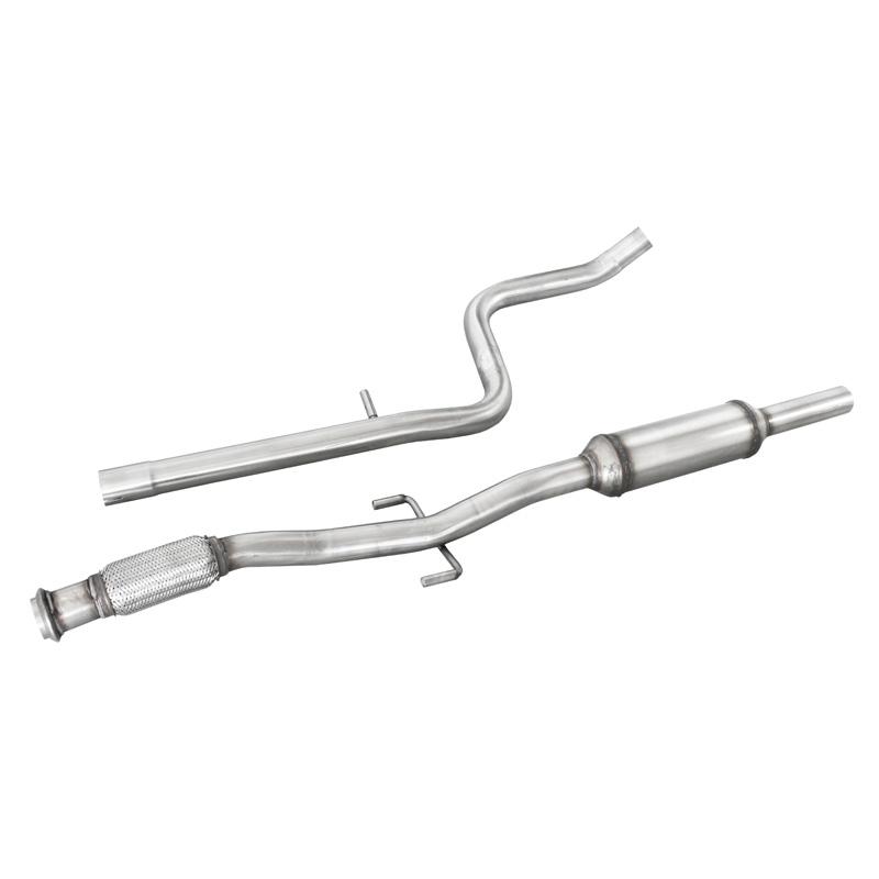 100% RVS Middendemper  Peugeot 208 1.6 16V Turbo GTI 200pk 2013-2015