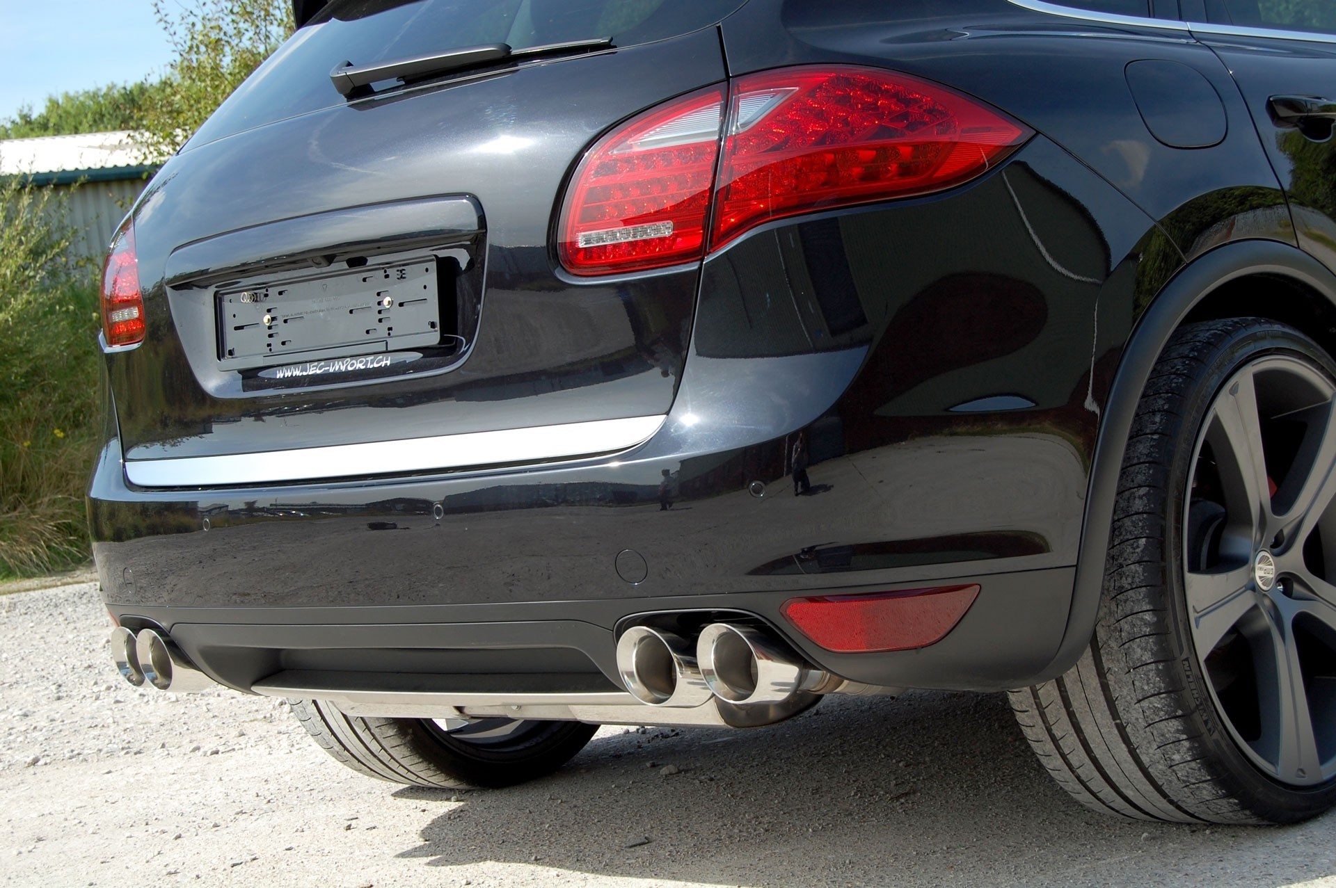 Milltek Porsche Cayenne 958 Turbo 4.8 V8 Quad cat-back systeem m