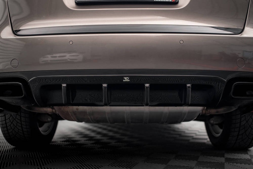 Diffuser Porsche Cayenne MK2 Maxton Glans Zwart