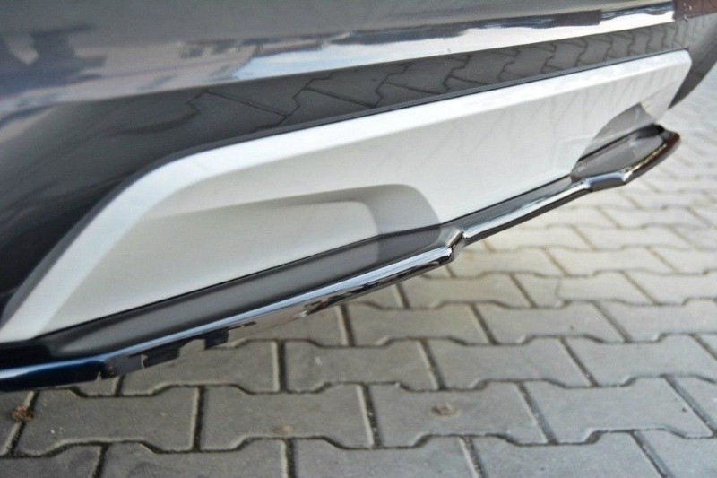 Centrale Achterspoiler BMW X4 M-Pack (zonder verticale bar) Glanzend Zwart