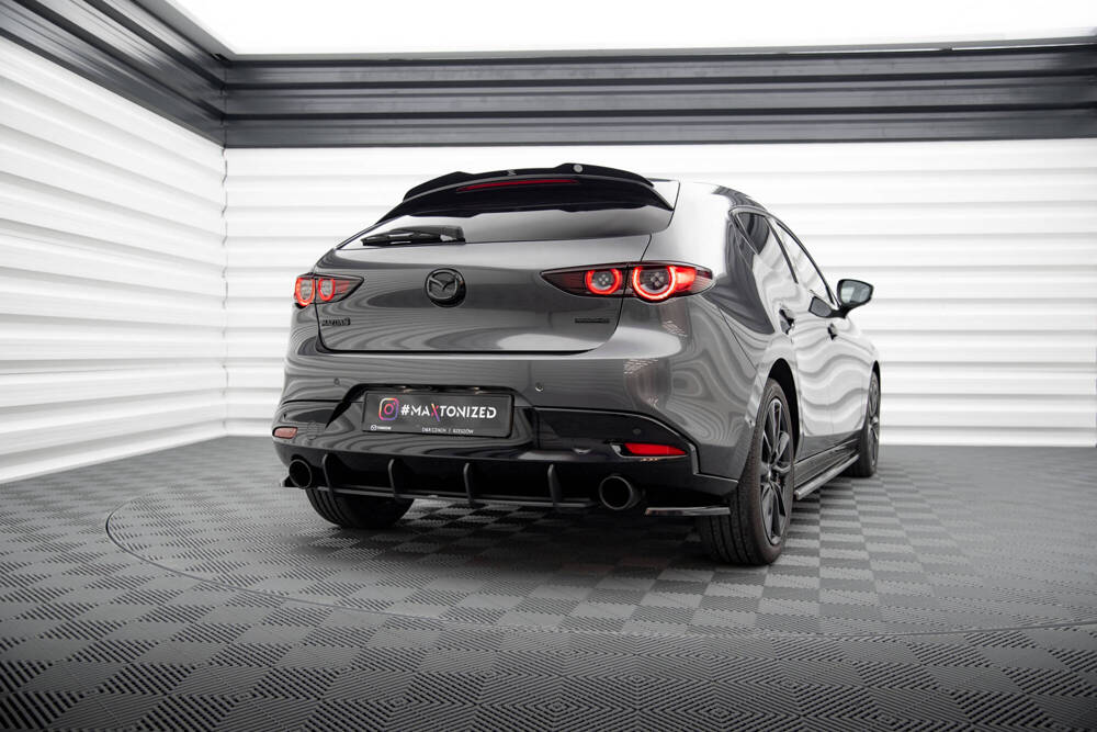 Spoiler Mazda 3 Mk4 Maxton Glans Zwart