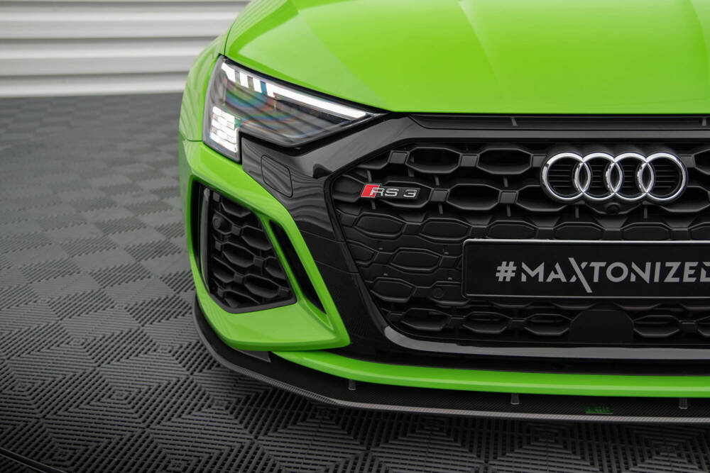 Voorspoiler Audi RS3 8Y Maxton Carbon