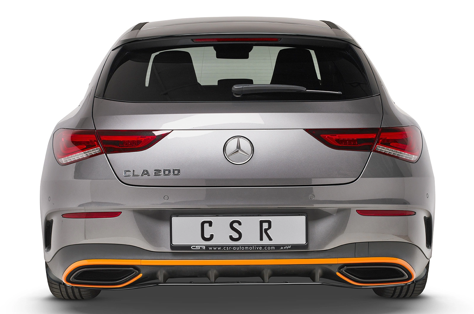 Achterspoiler Achterspoiler Mercedes‑Benz CLA Shooting Brake (X118) Glans Zwart CSR