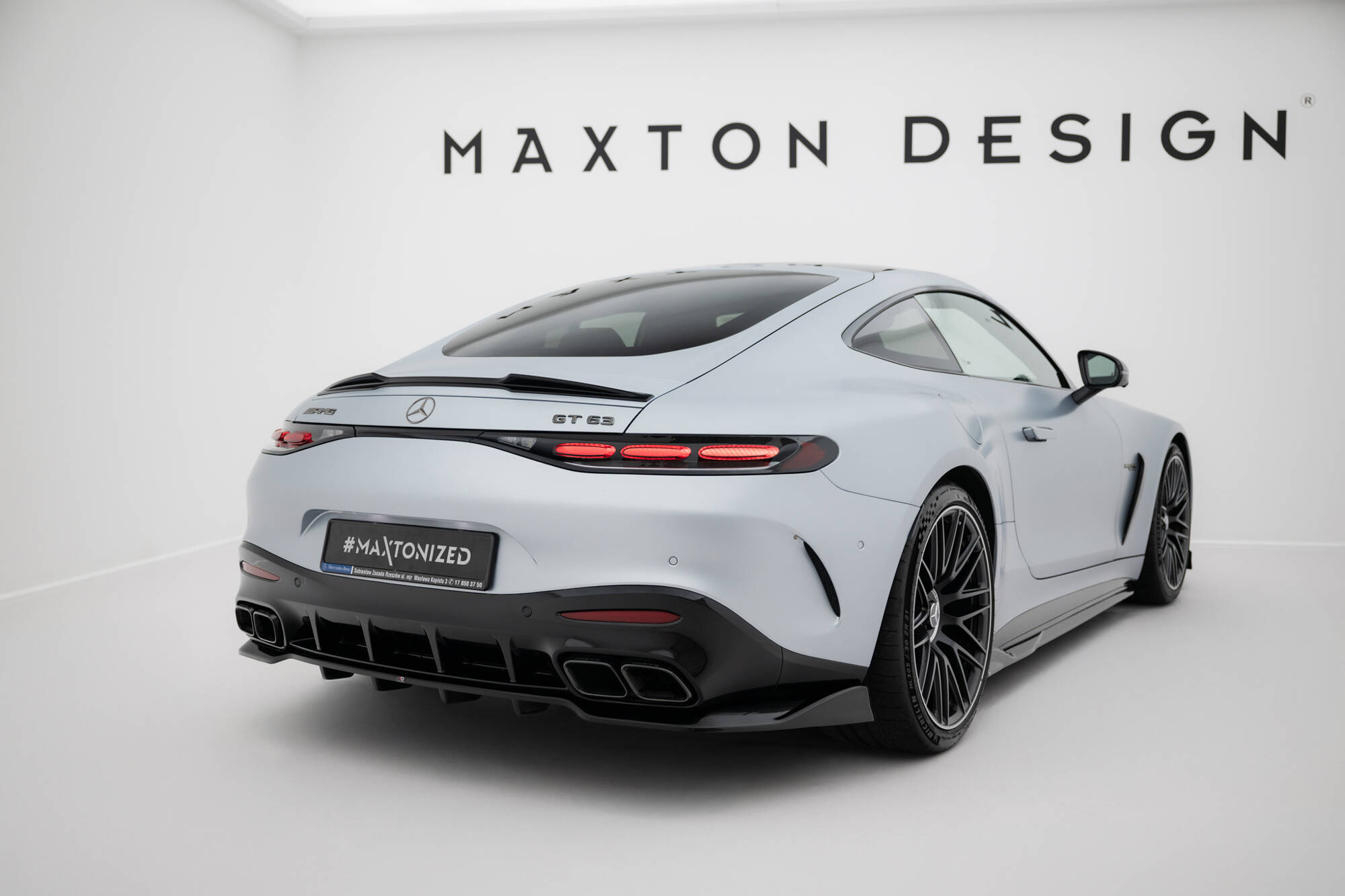 Bodykit V.2 Mercedes-AMG GT 63 C192 Maxton Glanzend zwart