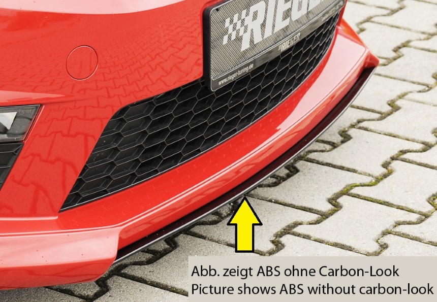 Spoilerzwaard Skoda Octavia RS (5E) Rieger carbon-look