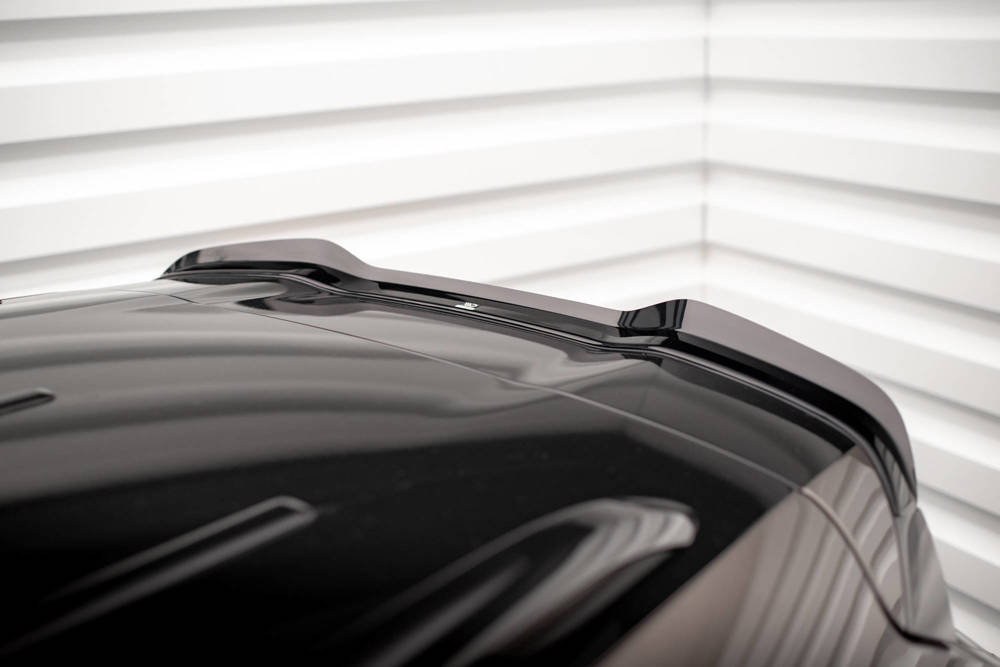 Spoiler Porsche Cayenne MK2 Maxton Glans Zwart