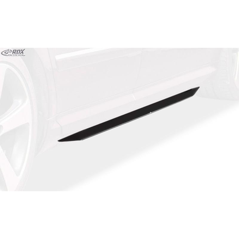 Sideskirts 'Slim'  Audi A8 D3 2003-2009 (ABS zwart glanzend)