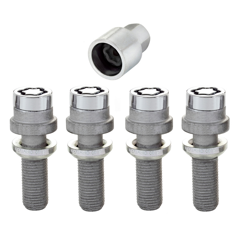McGard Slotbouten zwart 14x1.5 40mm/17mm