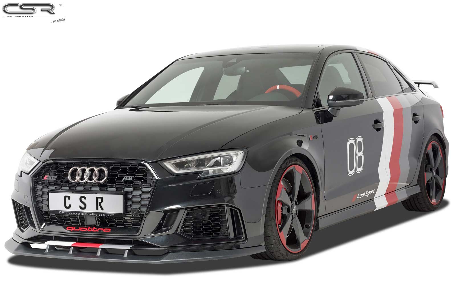 Voorspoiler Audi RS3 8V