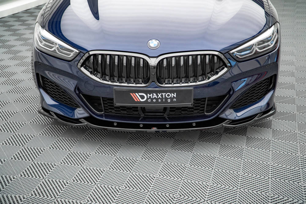 Voorspoiler V.4 BMW M850i G16 Maxton Glans Zwart
