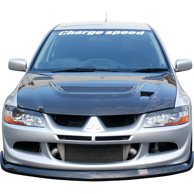 Chargespeed Motorkap  Mitsubishi Lancer EVO Carbon 8/9 CTA9 + Luchtinlaten