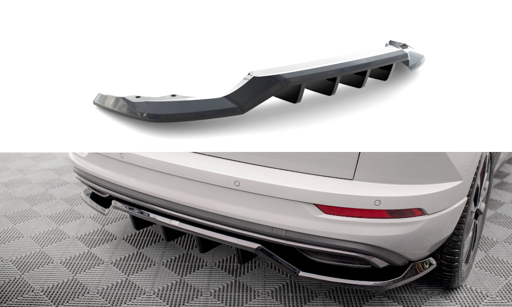 Diffuser Skoda Karoq Sportline FL Maxton Glans Zwart