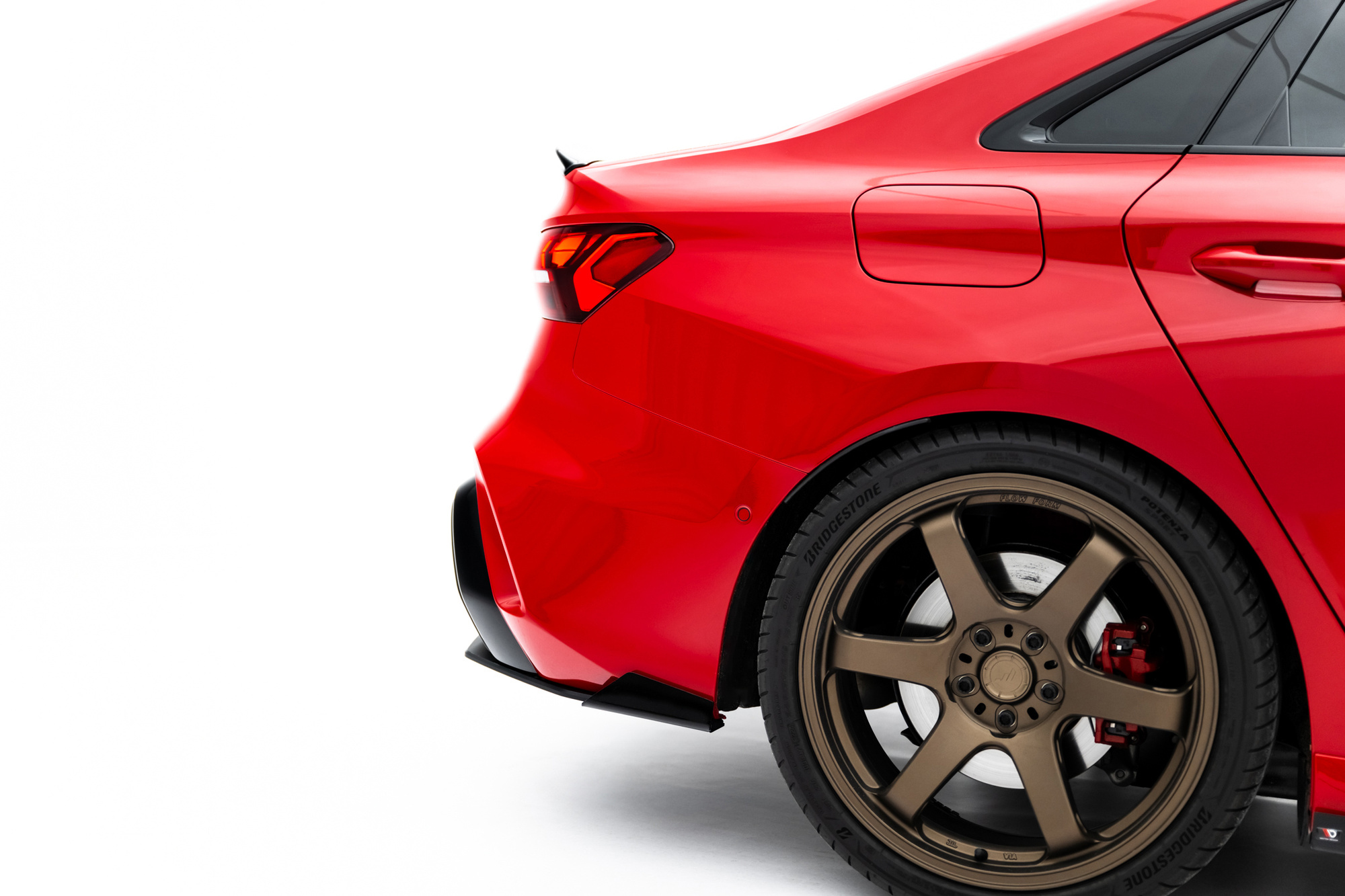Street Pro Rear Diffuser + Flaps Audi RS3 Sedan 8Y Facelift