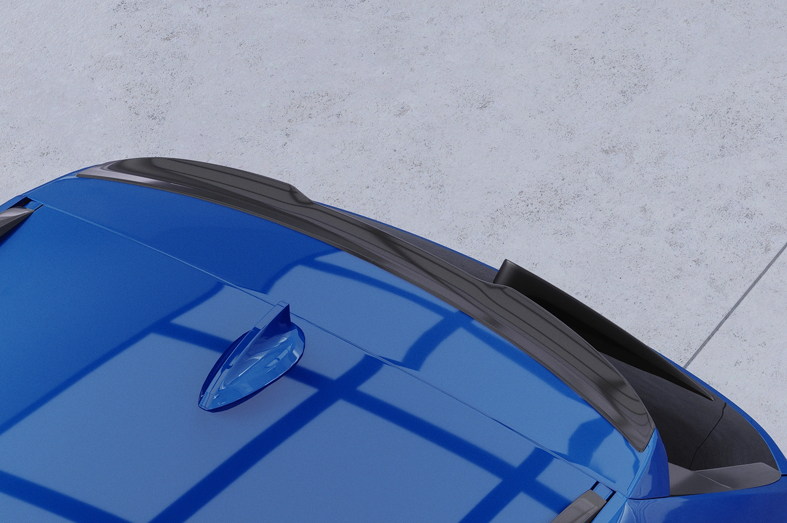 Achterspoiler BMW 3er F31 Touring glans zwart
