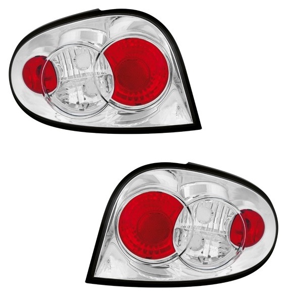 Luces traseras Renault Megane 99-.. cromo