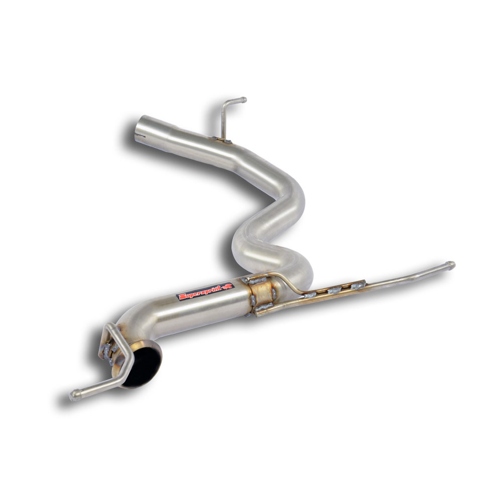 AUDI A3 8V Cabrio QUATTRO 2.0 TDI (184 Hp) 2013 Rear pipe (Muffler delete)