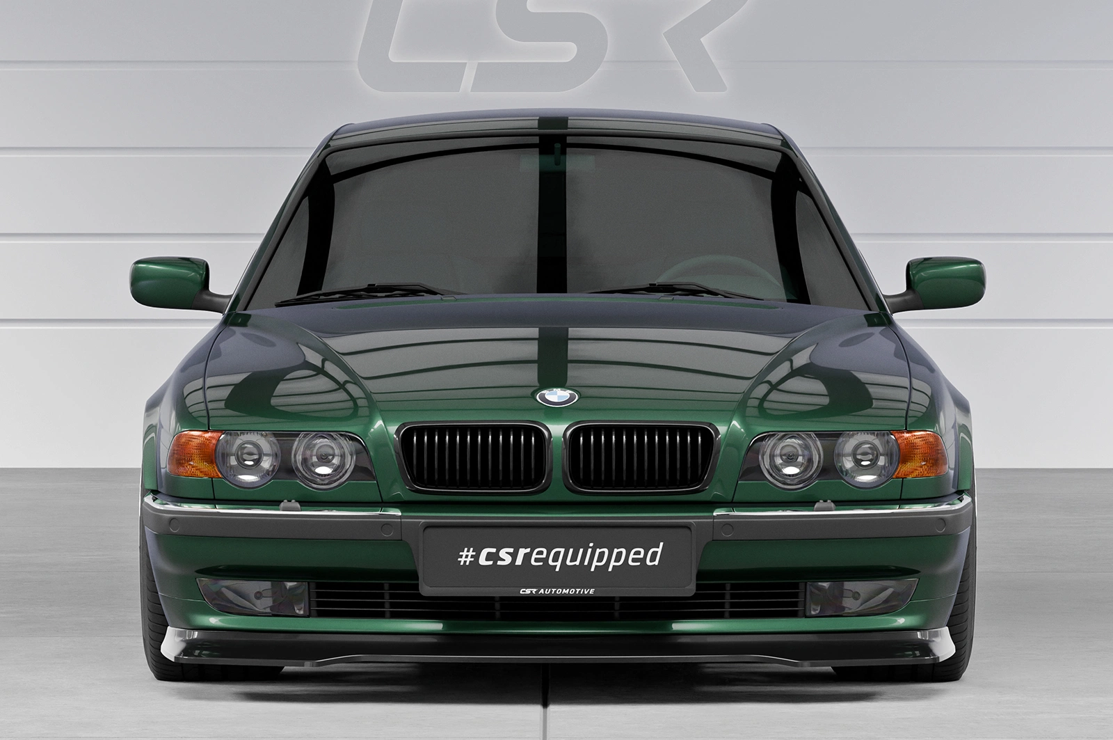 Voorspoiler für BMW 7er glans zwart