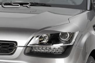 Koplampspoilers Kia Soul (alle modellen) 2008- ABS