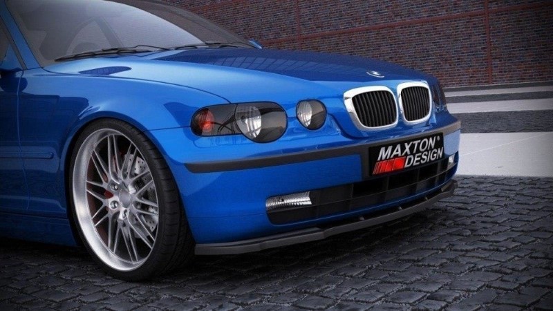Voorbumper BMW 3 E46 Compact Glanzend Zwart