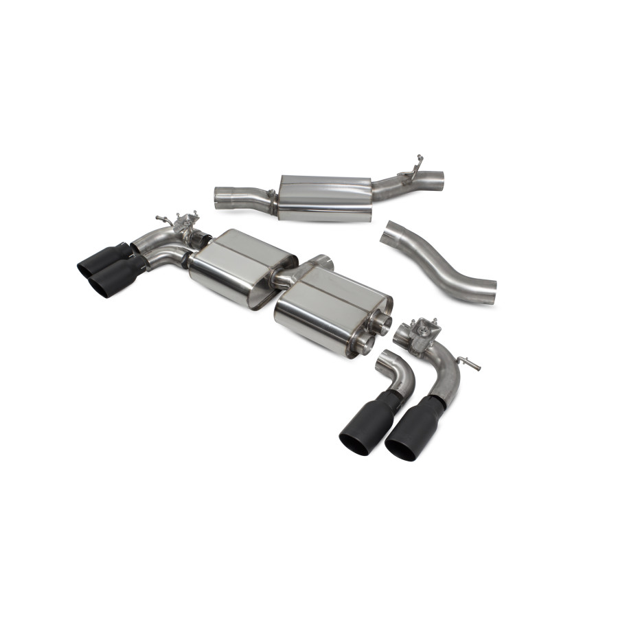 Audi S3 2.0T 8V (3 Door & Sportback) PFL Resonated cat/gpf-back system without valves