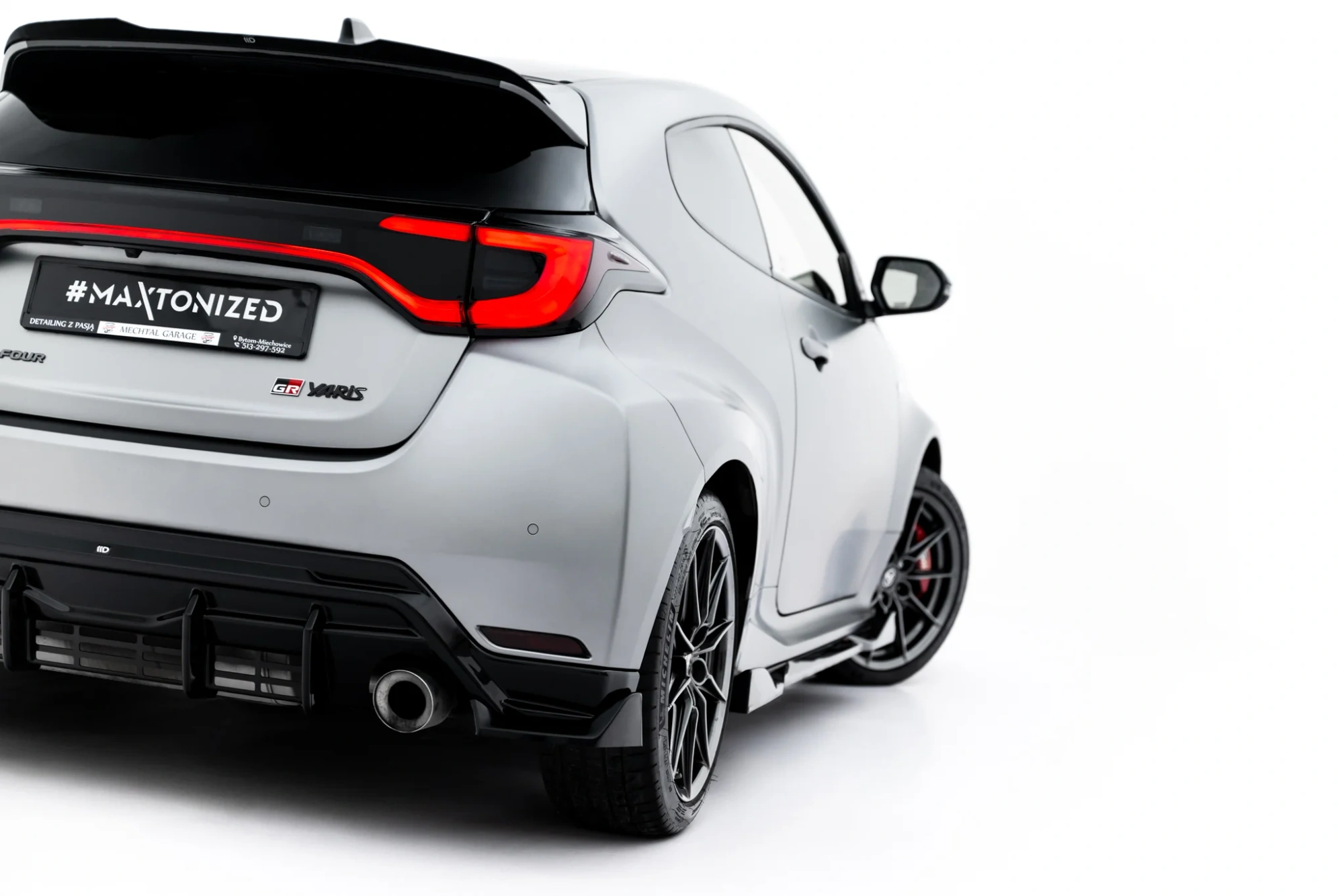 Diffuser V.4 Toyota GR Yaris Mk4 Facelift – Maxton Rear Side Splitters