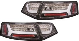 Taillights Audi A6 4F2 sedan '08-'11 LED black/clear
