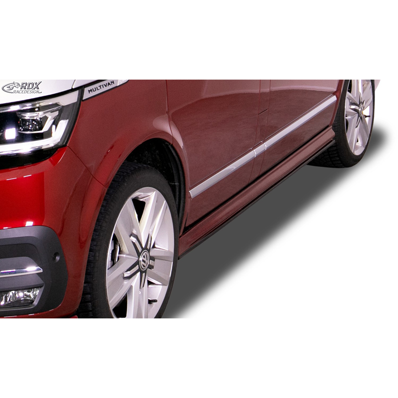 Sideskirts  Volkswagen Transporter T6 2015- (korte wielbasis) 'Edition' (ABS)