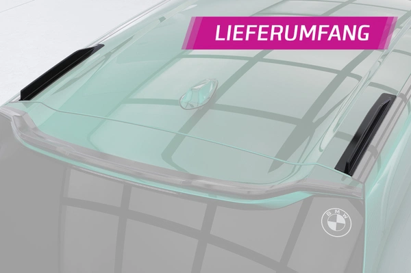 Dakvinnen BMW XM G09 met ABE Glans Zwart