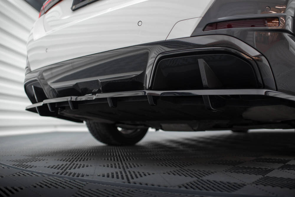 Diffuser V.1 BMW i4 G26 M Pakket Maxton Glans Zwart