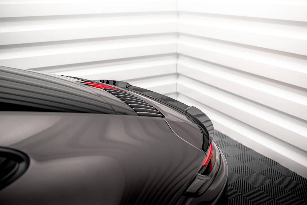 Spoiler Porsche 911 992 Carrera & Carrera S Maxton Glans Zwart