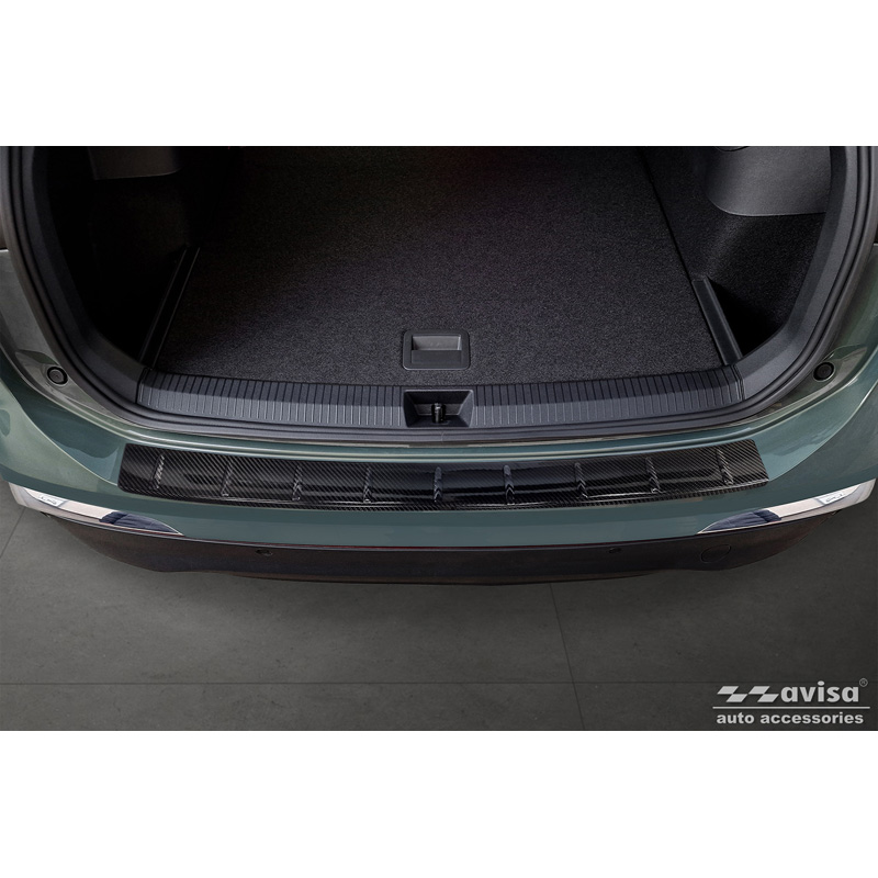 Echt 3D Carbon Achterbumperprotector  Volkswagen Tiguan III (CT1) 2024- 'Ribs'