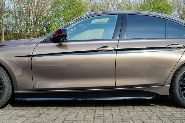 Zijskirts met vleugel BMW 3-Serie F30 F31 zonder M-Pakket