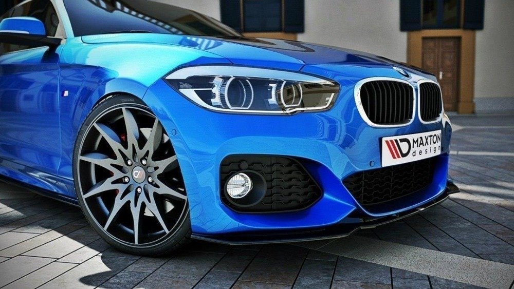 Voorspoiler BMW 1-Serie F20/F21 Facelift M-Power V1 Gloss Black