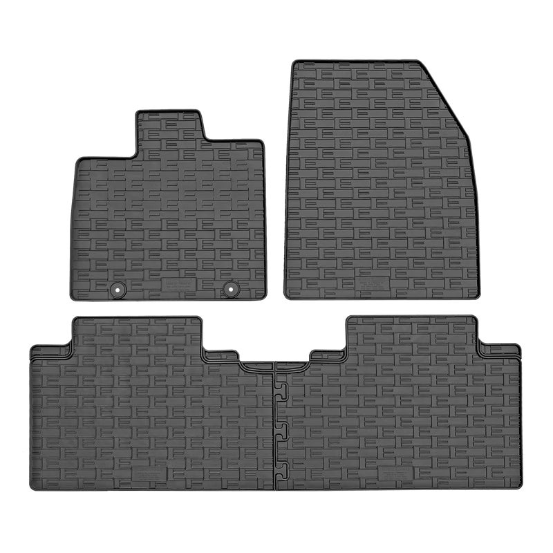 CIKCAR Rubber matten  BYD Atto 3 Evo 2026- (4-delig + montagesysteem)