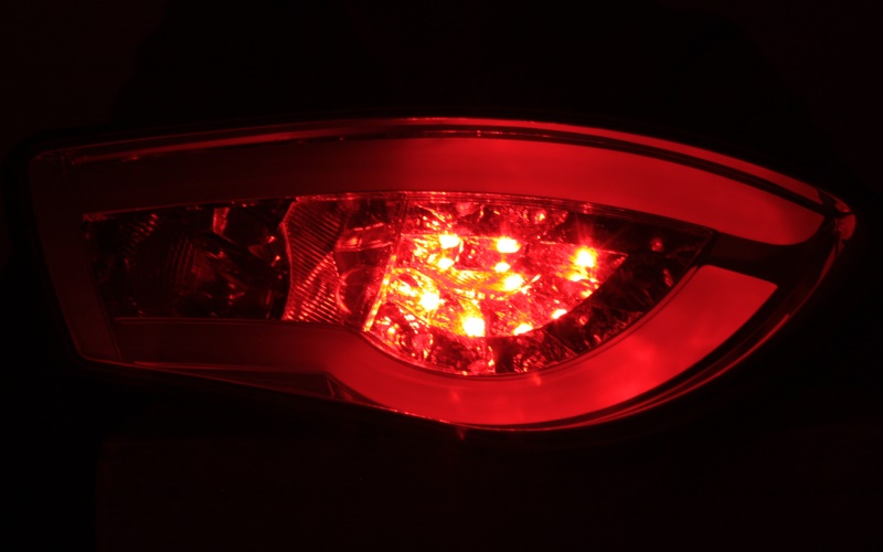 Taillights Seat Ibiza 6J Lightbar smoke 08-12 only 3-door