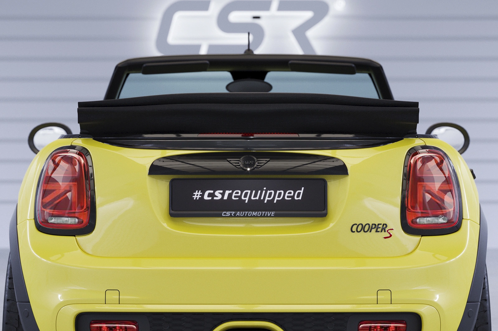Achterspoiler Mini F57 Glans Zwart – CSR Design (2016-)