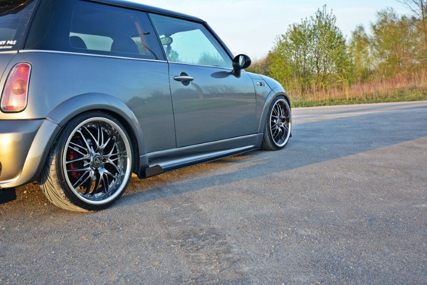 Race Zijskirts Mini Cooper R53 Maxton Design