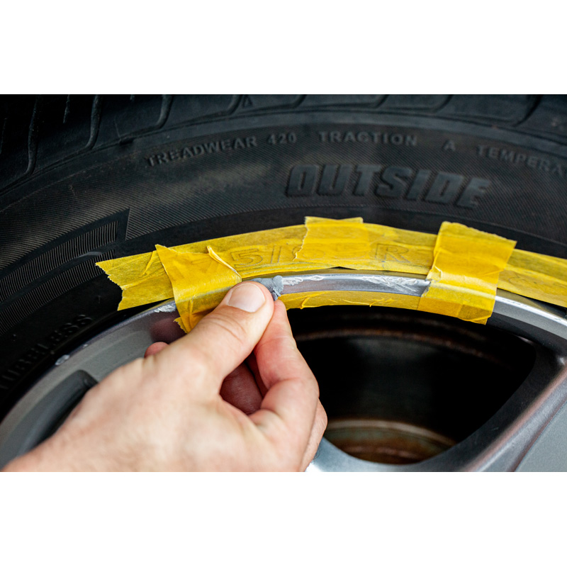Quixx Wheel Repair Kit / Wielreparatieset - voor zwarte velgen