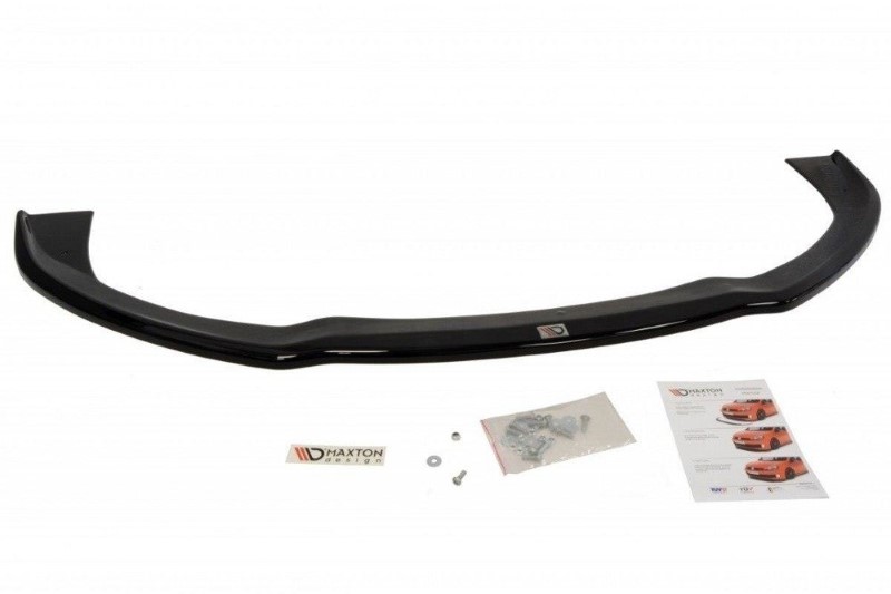 Voor Spoiler VW Audi S8 D3 Glanzend Zwart