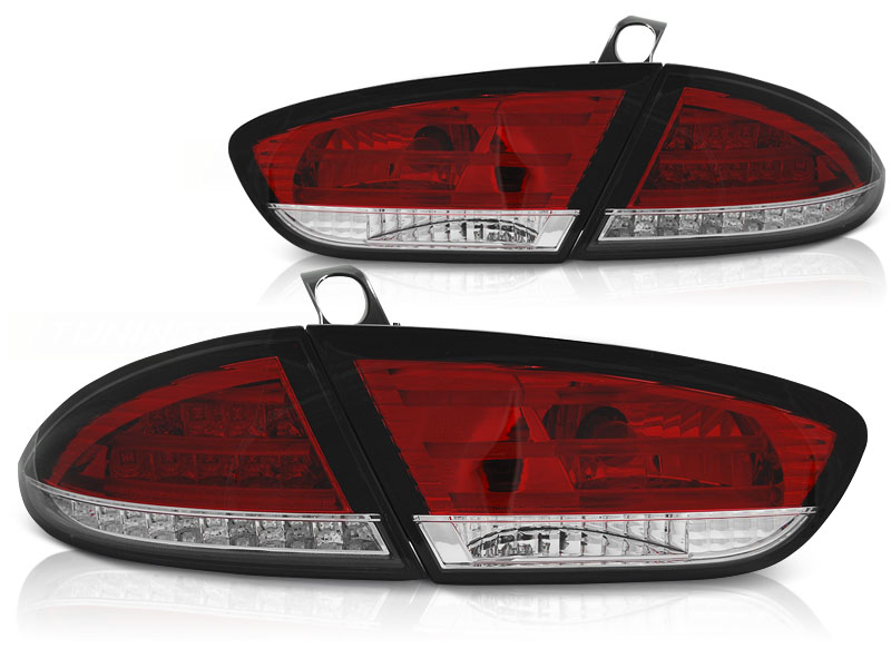 Taillights Seat Leon 1P Facelift 2009- Full LED red/clear