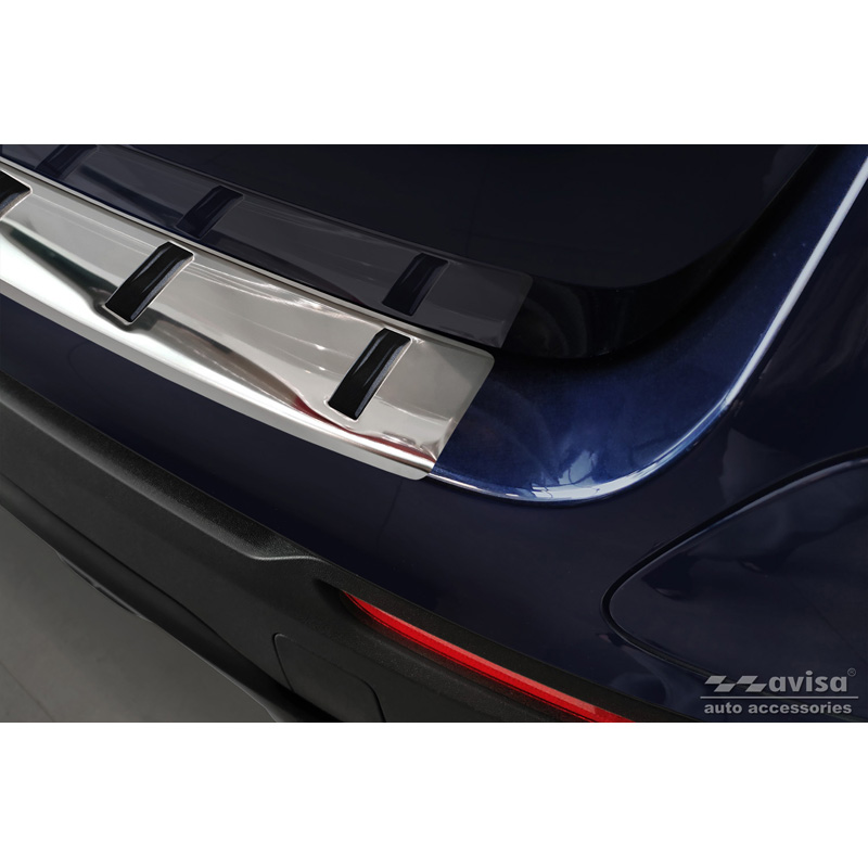 RVS Achterbumperprotector  Mercedes GLC (X253) 2015-2019 & Facelift 2019- 'STRONG EDITION'