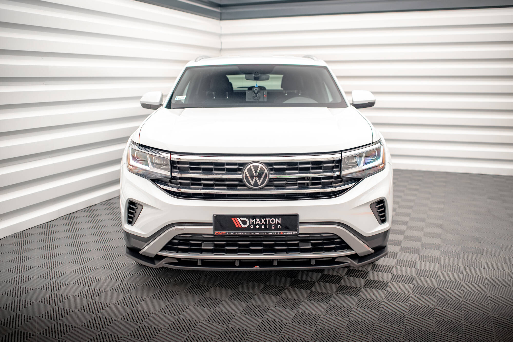 Bodykit Volkswagen Atlas Cross Sport Maxton Glanzend zwart